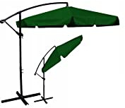 BDW 350cm Sonnenschirm im Freien Wasserabweisende Bespannung -Gartenschirm Marktschirm VIELE FARBE !