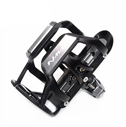 Für Yamaha NMAX125 NMAX150 NMAX155 NMAX 125 150 155 Motorrad CNC Getränke Flaschenhalter Getränkehalter Zubehör (Farbe : Titan)
