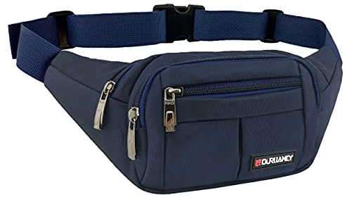Bauchtasche für Damen und Herren, modische Hüfttasche zum Wandern, Laufen, Reisen, Blau, modisch