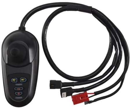 Eighosee Controlador de Joystick para Silla de Ruedas Eléctrica Universal de 24 V para Sillas de Ruedas Eléctricas, Robots Inteligentes y Equipos de Entretenimiento