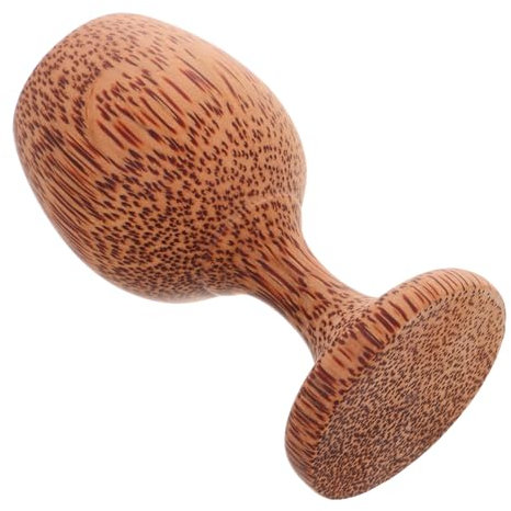 TOPPERFUN Cáliz de Madera Vino y Taza Redonda de Uso del Asiático Bebidas Variadas Único