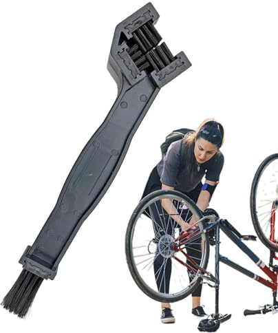 Pulitore della catena della bicicletta: spazzole per la pulizia della catena della bicicletta | Strumento di pulizia della manutenzione 'ingranaggio della bicicletta durevole con spazzola della
