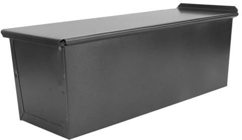 ELEOUTI Stampo Antiaderente per Toast Coperchio, Teglia per Pane da 600 G, Utensile da Forno Leggero e Portatile per Preparazione di Pane, Cheesecake e Hamburger in Casa