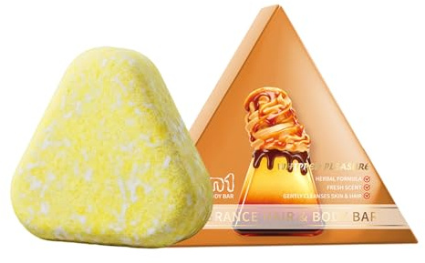 Champú Sólido en Barra | Jabón fortalecedor capilar,Jabón de ducha en barra | para Hombre, Jóvenes, Hogar, Viajes y Camping