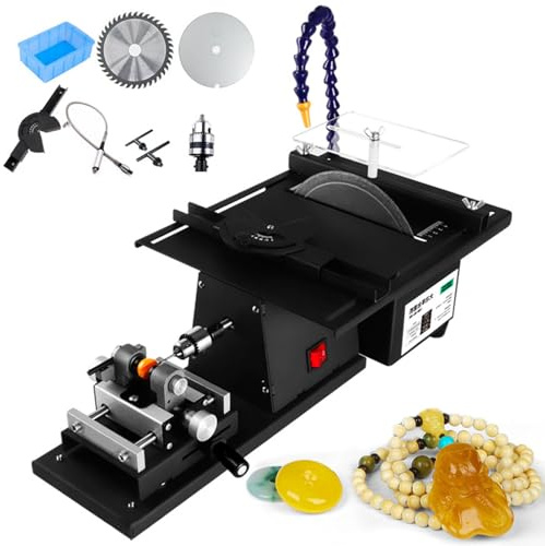 Smerigliatrice per gioielli, 1850 W con 15000 giri/min per molatura, lucidatura e foratura, ideale per applicazioni di sfaccettatura e tornio da banco