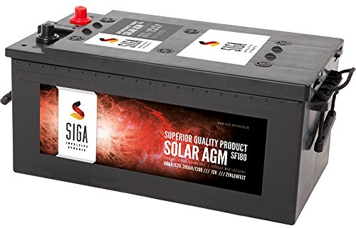 AGM 180Ah Solarbatterie Versorgungsbatterie Batterie