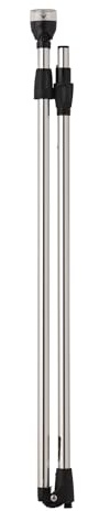 attwood 5540-54A7 All-Round Folding LED Navigation Pole Light 54