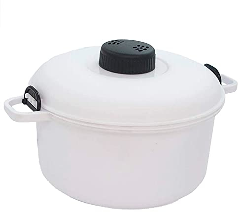 We Houseware Quick Cook Pro Olla Multiusos Cocina al Vapor en Microondas, Blanco, Capacidad 2,8 Litros, 20 cm