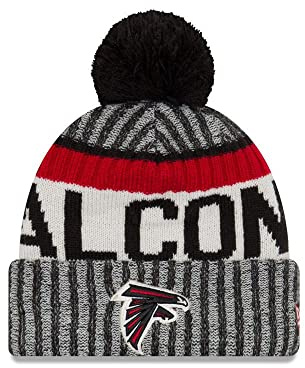 New Era NFL17 Sport Knit Bommelmütze Atlanta Falcons Schwarz