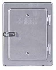 FIREFIX 2093/02 Kamintür verzinkt, Nennmaß: 180 x 250 mm - Außenmaß: 260 x 380 mm