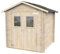 Casetta in legno 2x2 Per Attrezzi Jack con porta doppia finestrata
