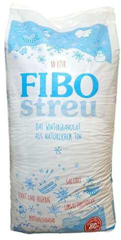 happy nature Blähton zerkleinert 50 l Winter - Streumittel umweltfreundlich neutral verpackt