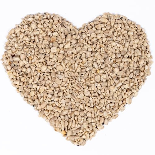 Lyra Pet® | 10 kg Geschälte Sonnenblumenkerne Bruch | HK Bulgarien | Für Kleine Wildvögel & Jungtiere | Ganzjahres Vogelfutter | Ideal für Balkon & Terrasse | Schalenloser Energielieferant | Wildvogelfutter für das ganze Jahr - Optimal für Jungtiere - Streufutter ohne Schalen - Energiespender für Sommer und Winter