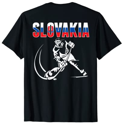 Slovakia Ice Hockey Fans Jersey - Support Slovak Hockey Team T-Shirt
