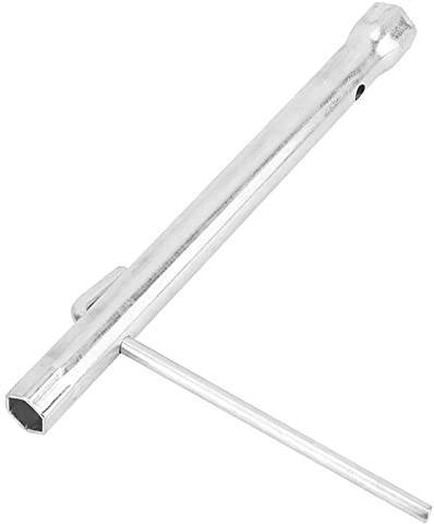 Acouto Zündkerzen-Steckschlüssel, 16 mm 21 mm, Universal T-Griff, Zündkerzen-Entfernungsschlüssel für Rasenmäher