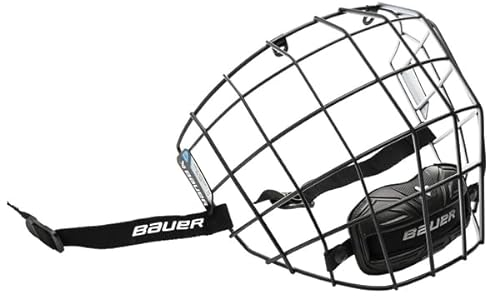 Bauer Profile II Gitter für Eishockeyhelm schwarz-weiß