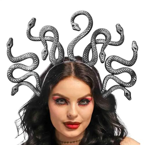 ycezw Schlangen-Stirnband-Kostüm, Schlangen-Stirnband für Damen | Cosplay Kopfschmuck,Schlangen-Stirnband, Kopfschmuck, Cosplay-Kopfschmuck, Haarschmuck für Halloween-Maskerade