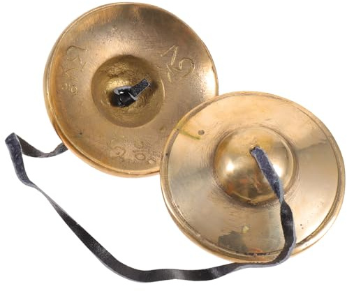 VICASKY Beckenglocke Für Meditations Und Yoga-zwecke Kupfer-material Tingsha Schlaginstrument Für Religiöse Zeremonien Und Entspannungsmusik