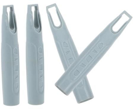WESIEVYA 4pcs Removable Mop Holder Broom Handle Grip Dustpan Pole Holder Mop Pole Handle Cap