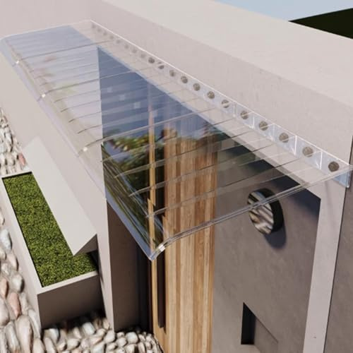 BRCYKRWY Patio Awning Canopy,Front Door Awning,Awning Rain Door Canopy,Door Rain Drip Guard,Window Awnings Exterior,Window Awning,Door Canopy Awning Rain Shelter For Outdoors,Front,Rear,Porch Roof