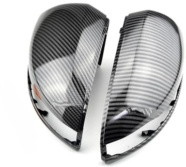 Auto Spiegelkappen Für Benz CSE Für GLC Für W205 Für W253 Für W222 W213 W238 X253 Carbon Fiber Muster Seite Spiegel Abdeckung Kappe Ersatz Außenspiegelkappen(Carbon Fiber Pattern)