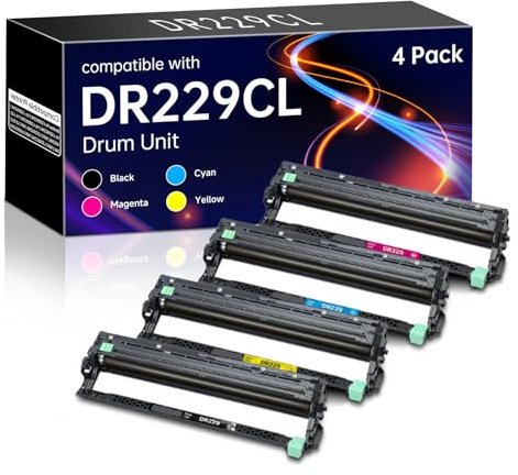 boftink DR229CL Drum Unit (NOT Toner) Compatible Replacement for Brother DR229 use with TN229 TN229XL Work with Brother HL-L3220CDW HL-L3280CDW MFC-L3720CDW HL-L3300CDW MFC-L3780CDW Printers (4 Pack)
