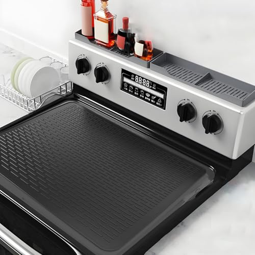 70.5x50.5cm Silicone Stove Top Covers, Induction Hob Protector MatHob | For Electric Cookers,Glass Top Cover, Kitchen Worktop Protector