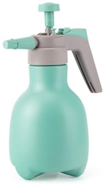 AMSLSIU Pulverizador de Agua a presión Manual con Bomba de Aire Planta jardín Mister Pulverizadores Botella Spray Regadera para jardinería, 1.5L/Verde