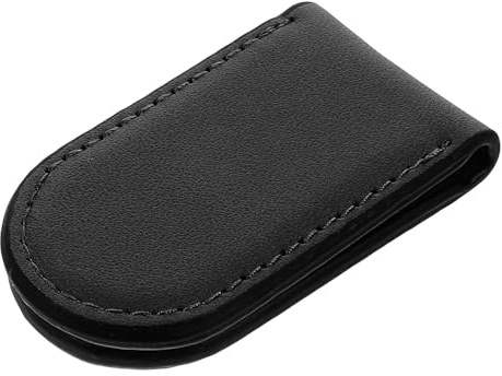 Supvox Magnetische Geldklammer Herren Pu Leder Geldclip Leerer Kartenhalter Praktischer Bargeldclip Für Büro Und Reisen