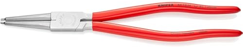 KNIPEX Sicherungsringzange für Innenringe, 44 13 J4 | Geeignet für Innenringe in Bohrungen verchromt mit Kunststoff überzogen 320 mm
