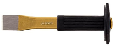 KS Tools 162.0113 Scalpello Piatto per Meccanica con Impugnatura di Protezione, 250 mm, Ovale