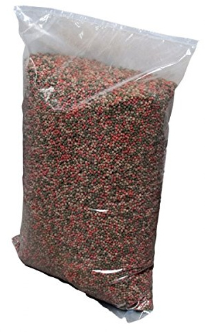 Dakomyo Koi Fischfutter Pellet 15 kg, Geschmacklos, Trocken aufbewahren, Bereit zum Verbrauch, Erwachsene, Fischhalter, Teichfischliebhaber, Koi-Züchter
