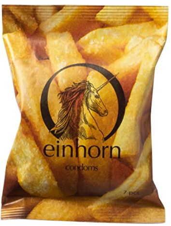 Preservativos Einhorn, 7 unidades diseño ración semanal