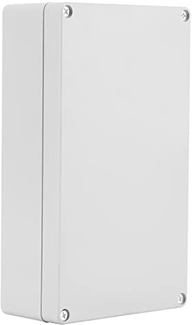 Anschlussdose, wasserdicht, IP65, Kunststoffgehäuse wasserdicht, Gehäuse für Verkabelung, aus ABS, 200 x 120 x 56 mm