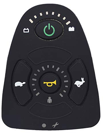 AlveyTech Teclado de goma para el tiburón dinámico de 4 teclas DK-REMD01 y DK-REMD02 - Se adapta a sillas de ruedas eléctricas, Drive Titan X23, Golden Alante, Compass HD, Invacare Nutron, Jazzy 614