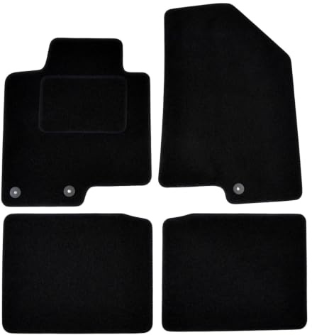 J&J AUTOMOTIVE Velours Fußmatten Hyundai i40 2011-2019 Maßgefertigt