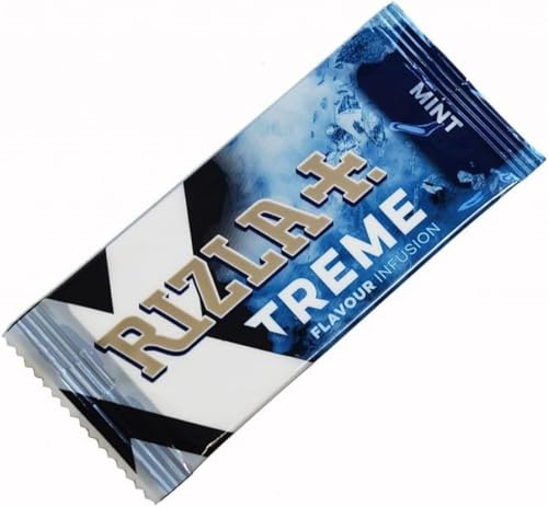 RIZLA Lot de 25 Cartes saveur Menthe