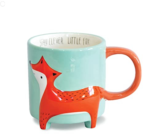 Winkee - Cute Animal Kaffeetasse Fuchs Felix I Die süße Herbst Tasse I XXL Tasse ca. 500 ml I Cute Coffee Mug