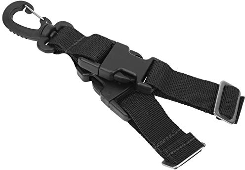 Aoutecen Diving Fin Keeper Strap Zuverlässiges Werkzeug Leichtgewicht zum Schwimmen(Black)