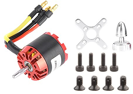 Moteur Brushless N2830 1300KV, Moteur sans balais à rotor externe à télécommande en métal pour avion A2212 4 axes