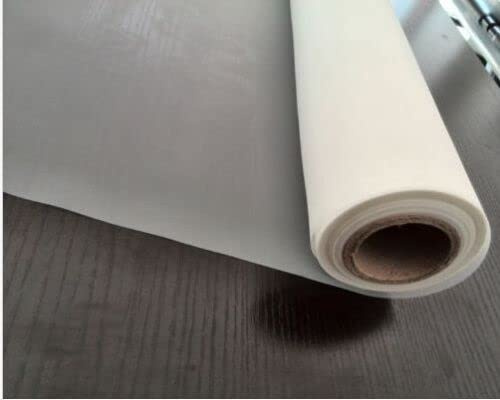 1.27x5 Meters 120T 300M White Polyester Silk Screen Printing Mesh