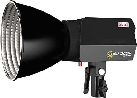 IFOOTAGE SL1 130DNA LED Video Light,CRI 98 TLCI 99 130W Daylight,Outdoor Light with Reflctor 5600k Continuous Output Lighting,Portable Video Lighting for Video Recording,Studio,App Control