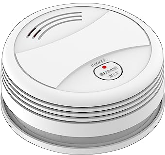 Clouree WiFi Rilevatore di Fumo, Rilevatore di Sensore, Wireless Smoke Detector, con Certificazione EN 14604 (‎PA-443, 5 Pieza), funziona con Smart Life/Tuya (5 Piece Kits)