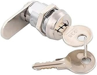 Serrure de boîte aux lettres de sécurité, serrure Serrure de boîte aux lettres, serrures d'armoires Serrure de casier en alliage de zinc Serrure à came tubulaire Cylindre de serrure à came d'armoire d