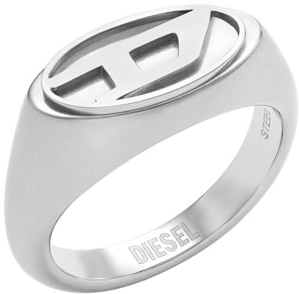 Diesel Herren-Siegelring Edelstahl, DX147504010