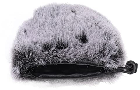 KIMISS Copertura Antivento per Microfono, Protezione Antivento per Microfono a Condensatore