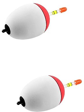 POPETPOP 2pcs Self Weighted Fishing Floats Set Light up Floats Fishing Accessories for Stream Lake