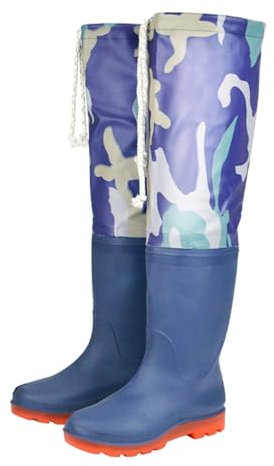 JCWGLY Watstiefel Leichte Watstiefel Für Herren Und Damen, rutschfeste Angelstiefel Für Den Außenbereich Gartenteich Wandern wasserdichte Stiefel(41 EU)