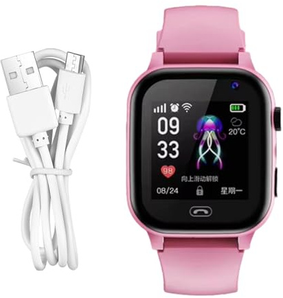 Orologio Smart Phone Per Smartwatch Per I Giovani | Orologio per, Smartwatch 4G per, Fotocamera, Batteria Ricaricabile Per Torcia Elettrica