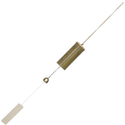 BESPORTBLE -Windspiel Für Garten Japanische Dekoration Draußen Hängende Ornament Aus Naturmaterial Großer Windspiele Für Terrasse Und Balkon Entspannendes Windspielinstrument Mit Tiefen